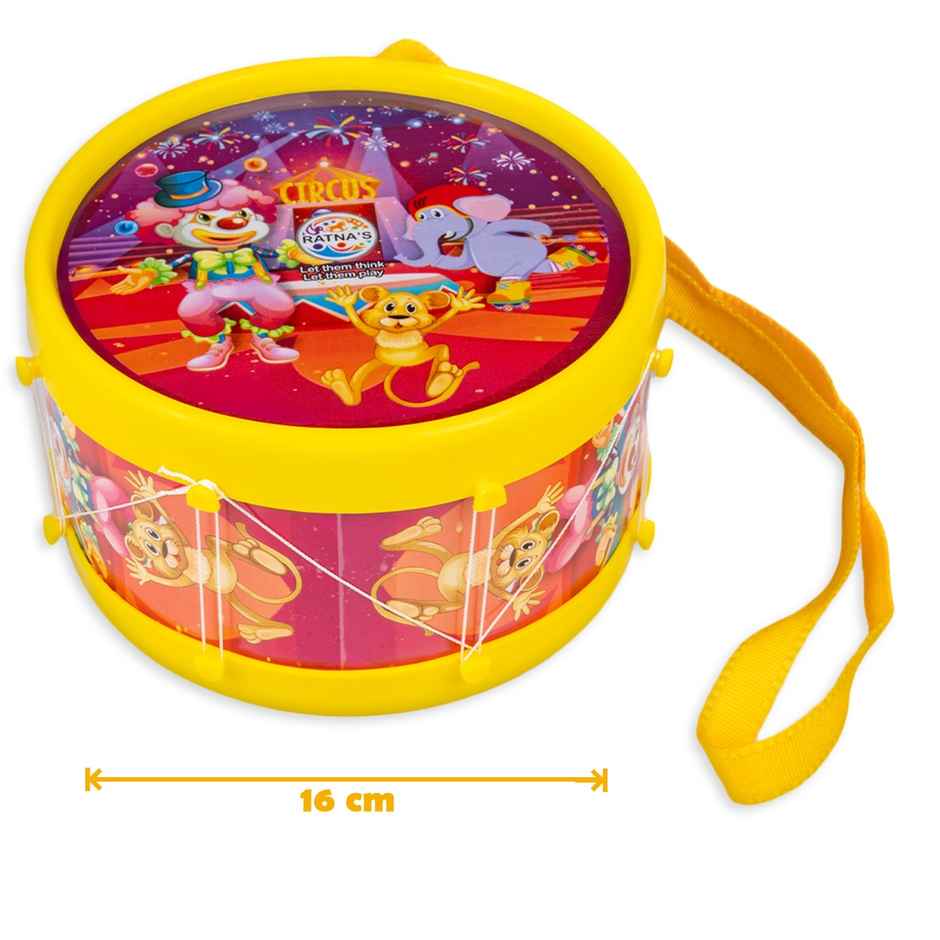 Ratna's Rhythm Musical Drum Junior | Assorted