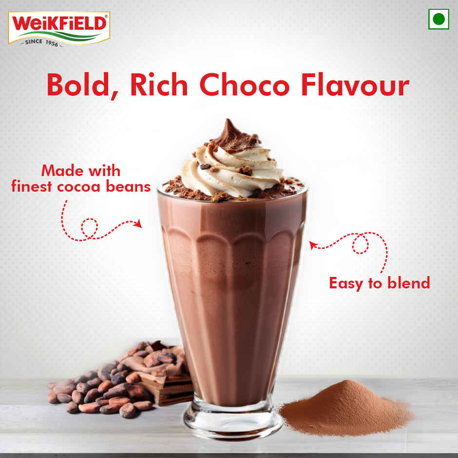 Weikfield Drinking Chocolate Powder Jar