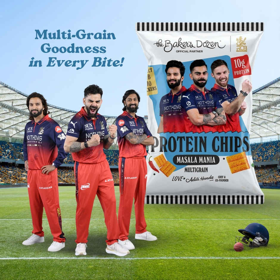 The Baker's Dozen Protein Chips - Masala Mania