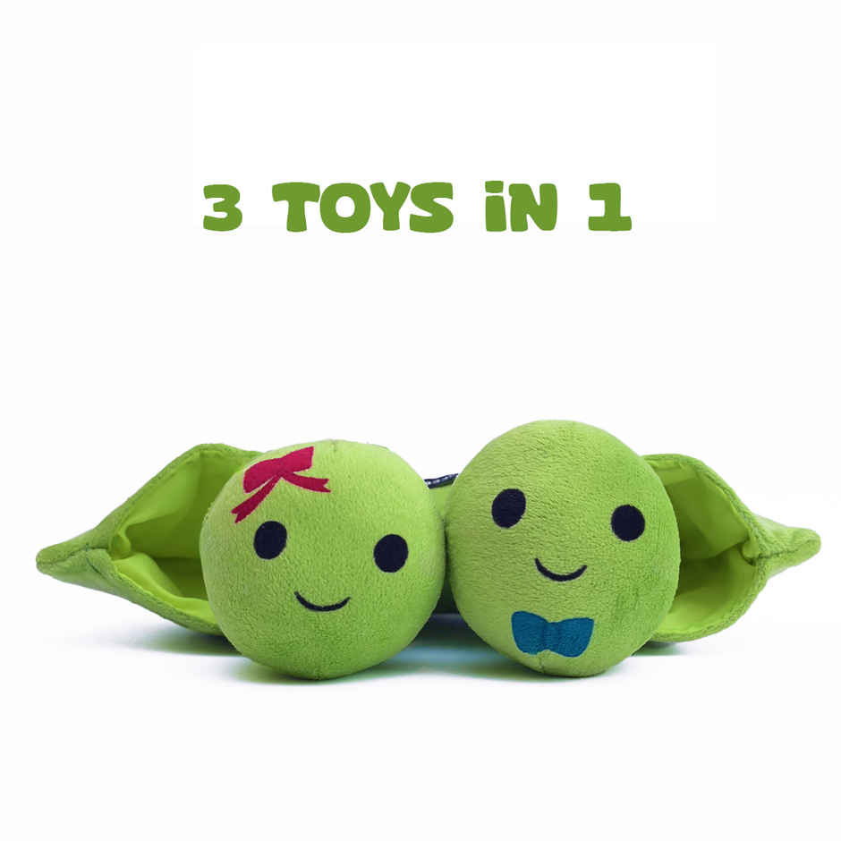 Mutt Of Course 2 Peas In A Pod Pet Toy