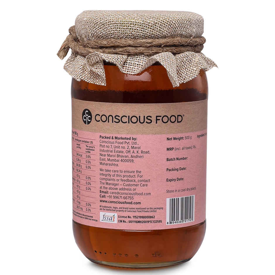 Conscious Food Wild Forest Honey - Natural & Pure