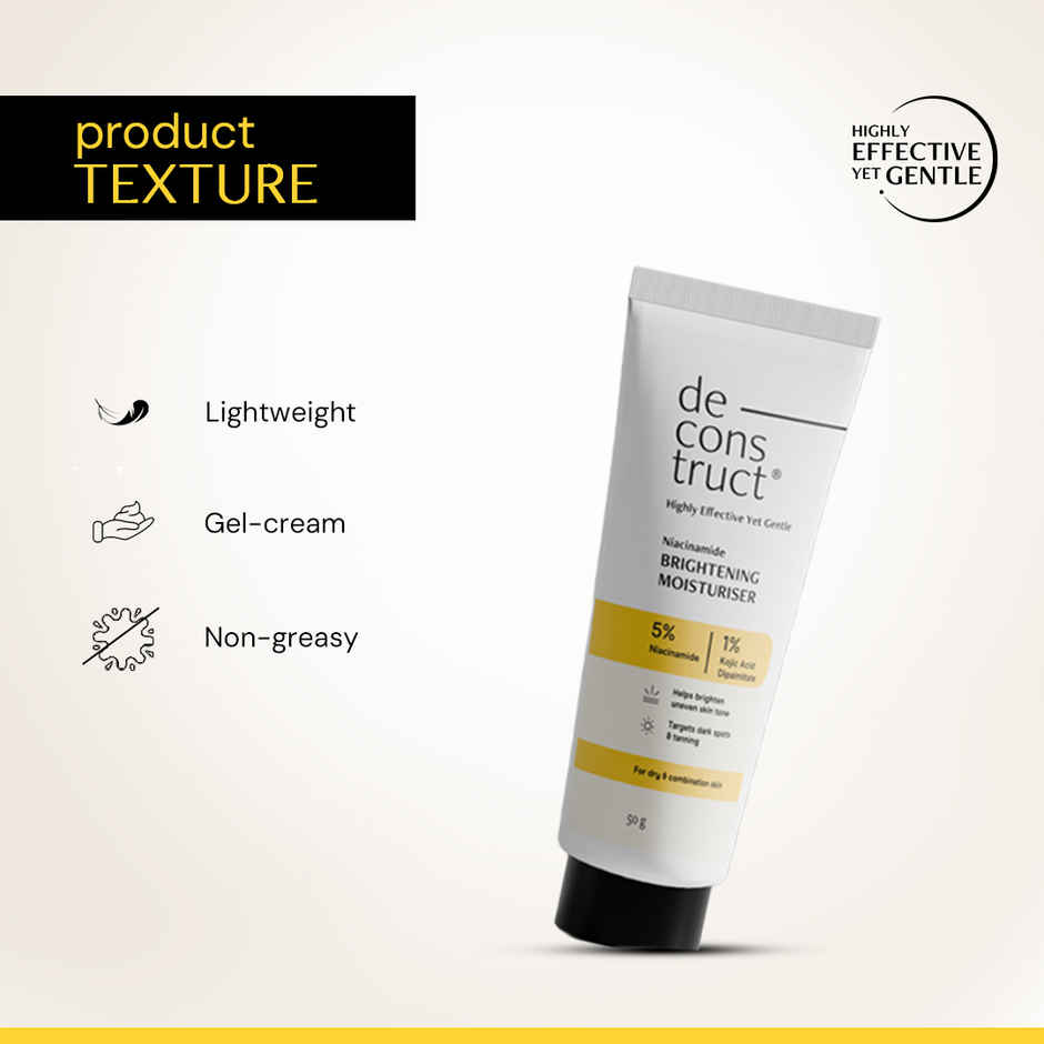 Deconstruct Niacinamide Brightening Moisturizer | Brightens, Evens Skin Tone, & Hydrates