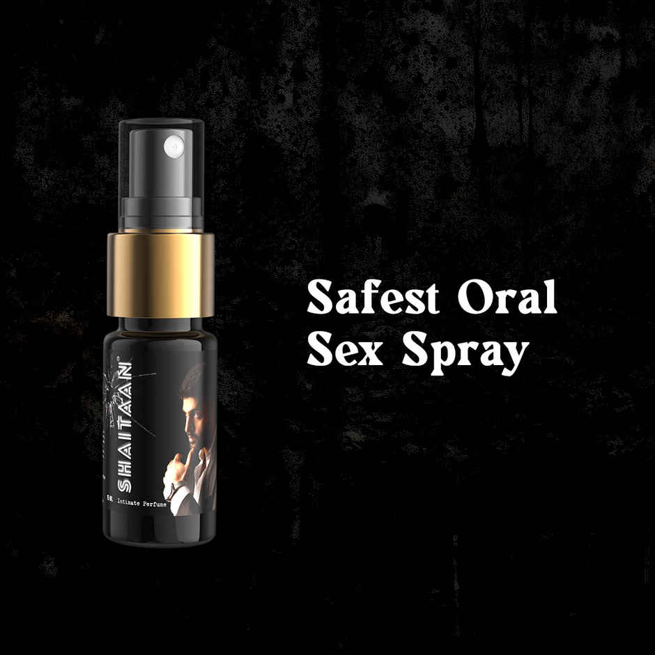 Shaitaan For Men - World'S Safest Oral Sex Spray - The Ashwa