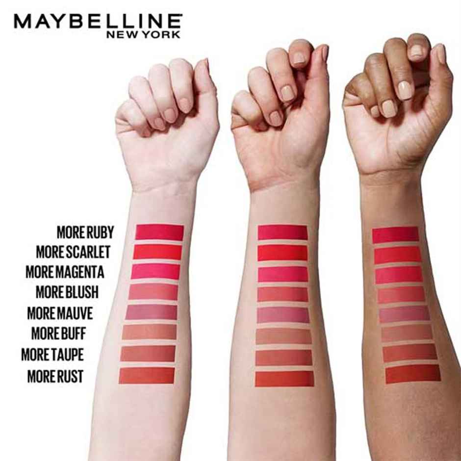 Maybelline Color Sensational Ultimattes Lipstick, 599 More Mauve