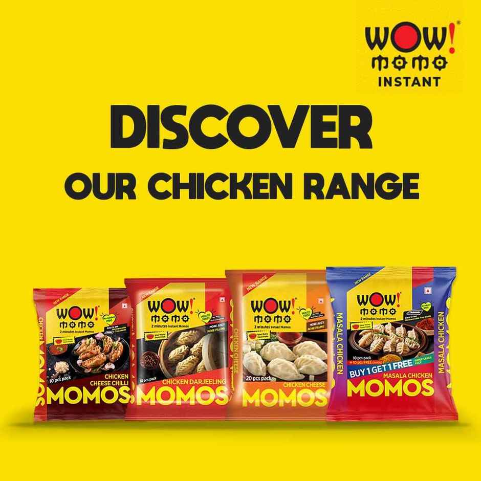Wow! Corn & Cheese Momos | Frozen Snack