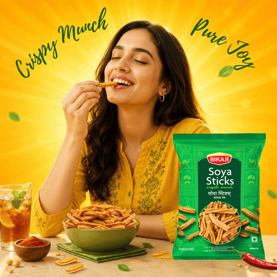 Bikaji Soya Sticks Masala Munch Combo   