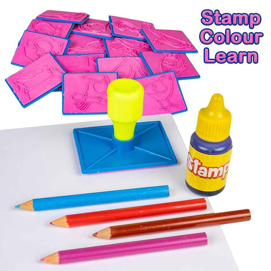 Ratna's Stamp Art | B Bird