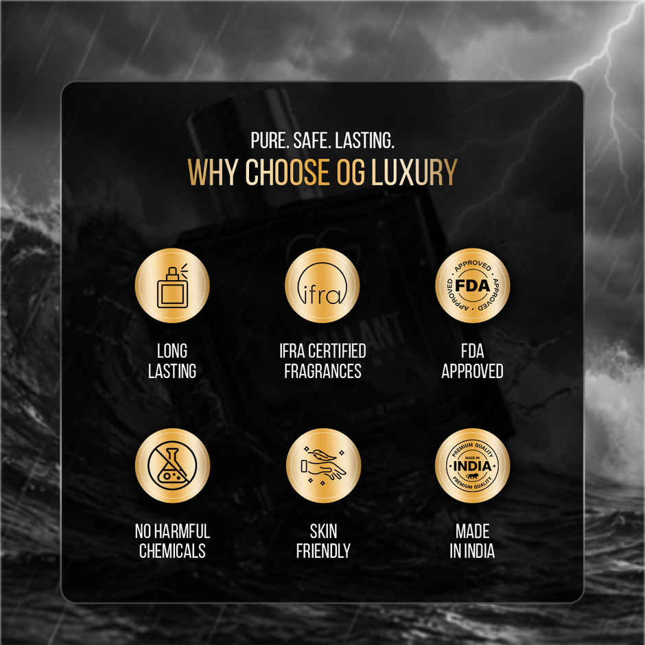 OG Luxury Gallant Intense Extrait De Parfum| Long Lasting| Premium Perfume For Men