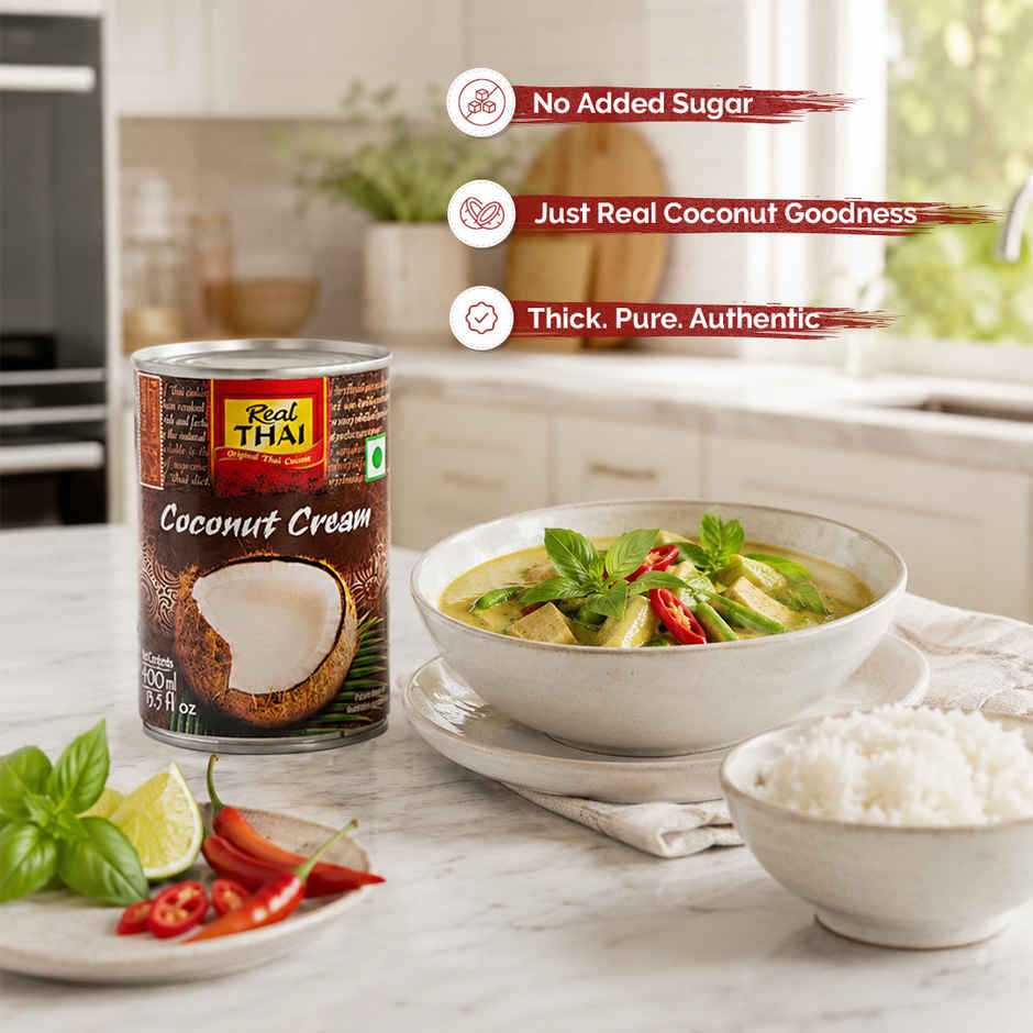 Real Thai Original Thai Cuisine Coconut Cream