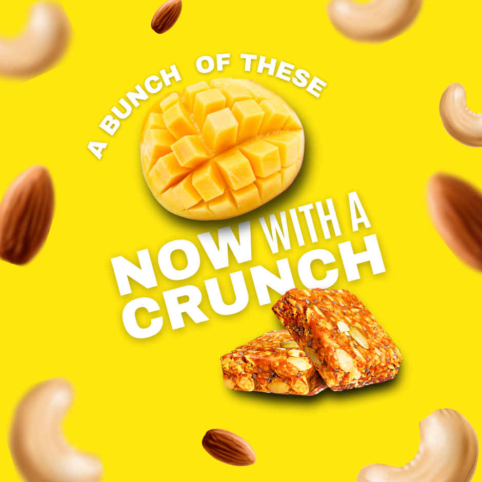 Eatopia Fruit Minis Mango Bites Energy Bars (No Refined Sugar & Preservatives)