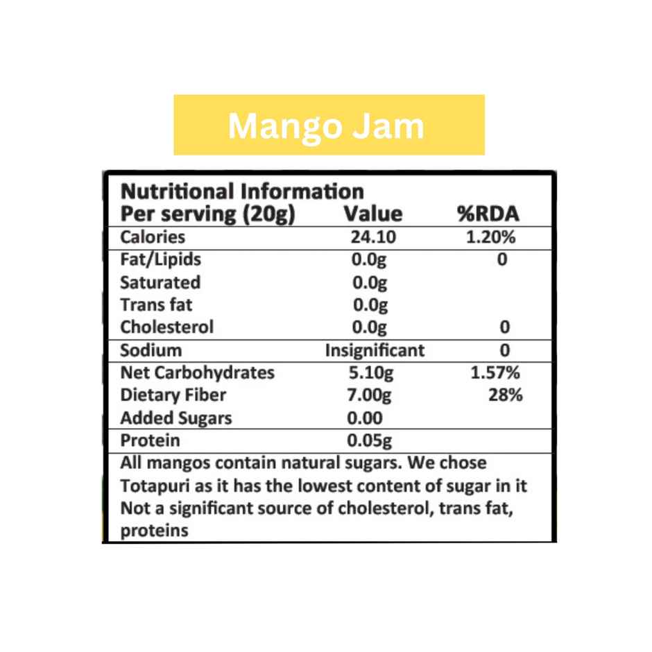 Vistevia Sugar Free Mango Jam