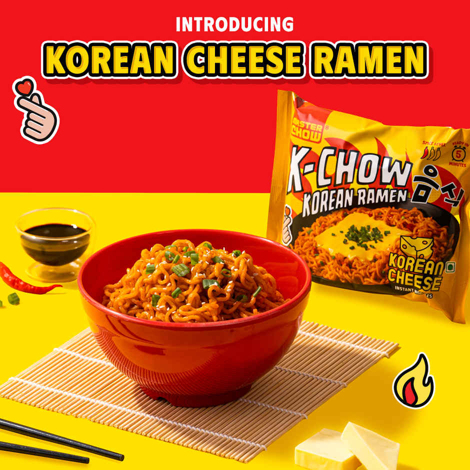 MasterChow K-chow Korean cheese Instant Noodles