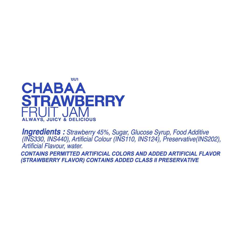 Chabaa Strawberry Fruit Jam