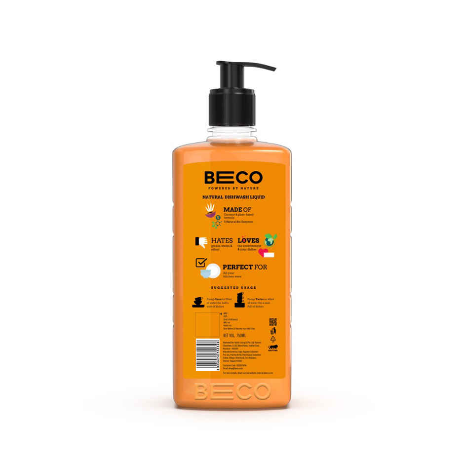 Beco Eco-Friendly Dishwash Liquid