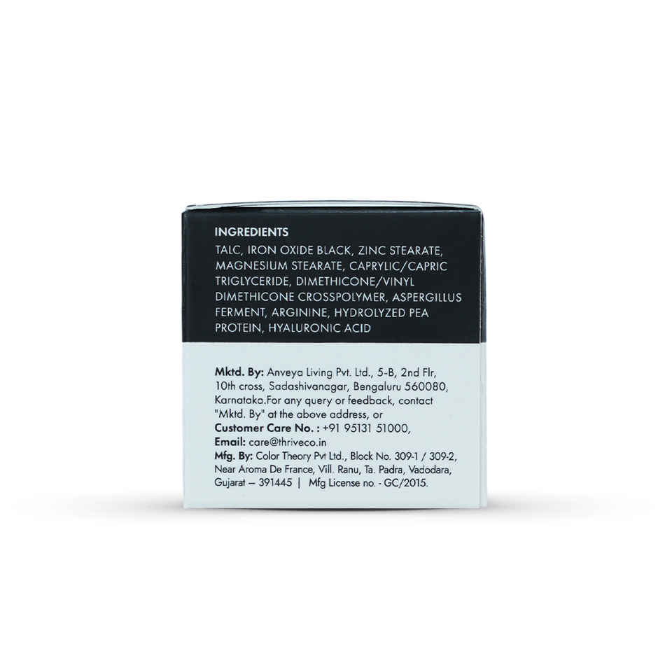 Thriveco Root Touch Up Powder Hairline Cover Up for Greys and Bald Spots | Natural Black