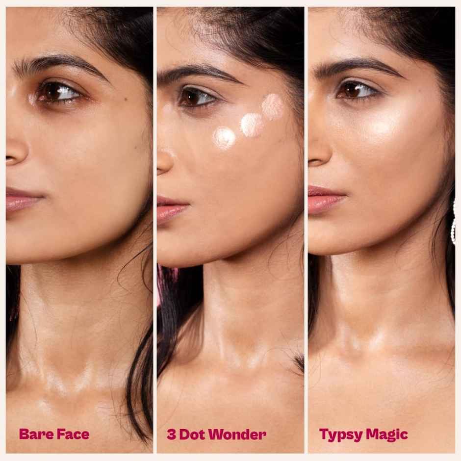 Typsy Beauty Silk Cushion Liquid Highlighter Wand- Dipped In Gold
