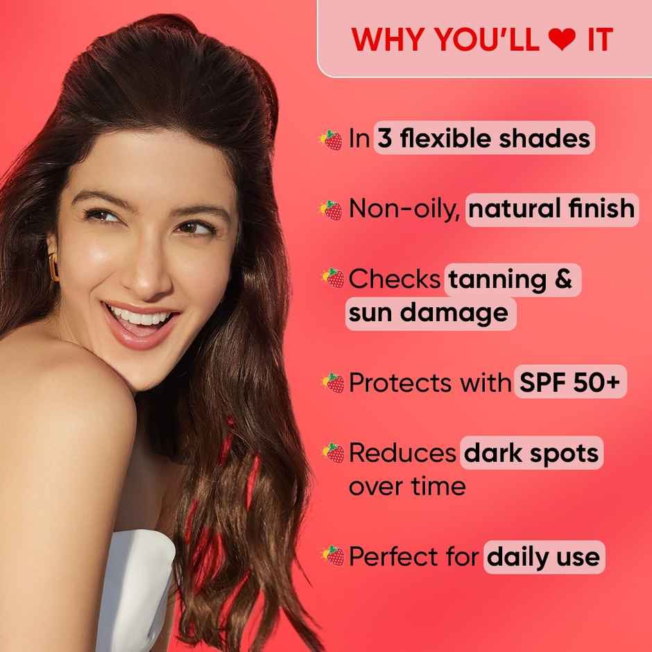 Dot & Key Strawberry Dew Tinted Sunscreen SPF 50+ PA++++ - 03 Sand