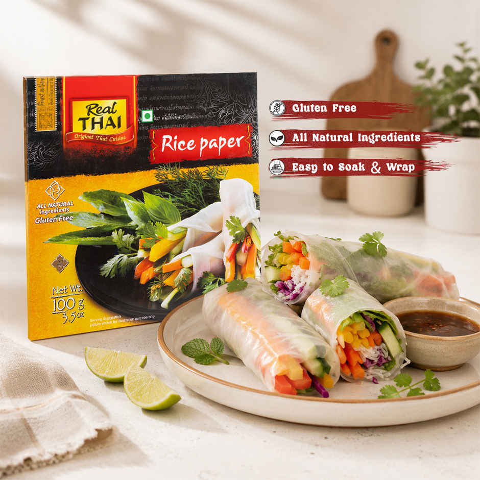 Real Thai Rice Paper Round 22 Cm