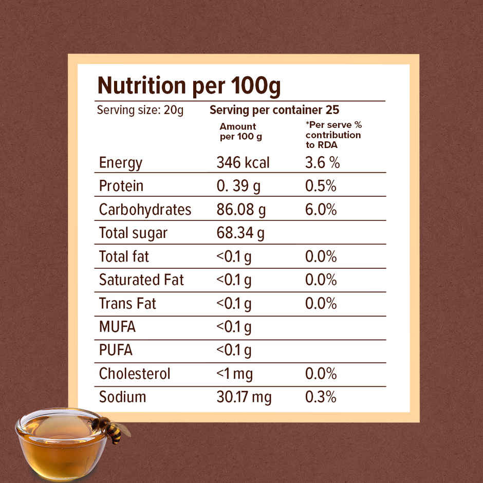Conscious Food Wild Forest Honey - Natural & Pure