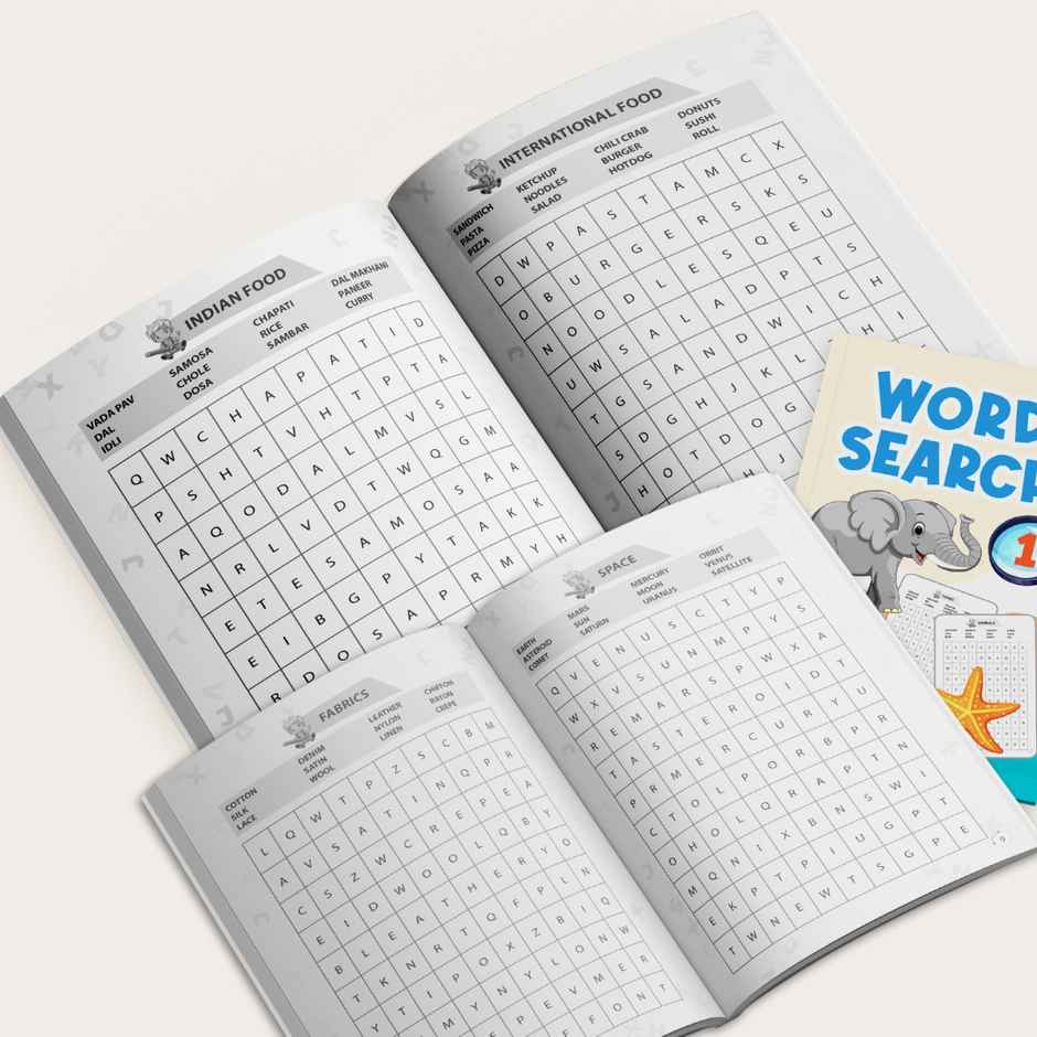 Maple Press Activity Book for Kids - Word Search 1 | Word Search Book for Children | Early Learning