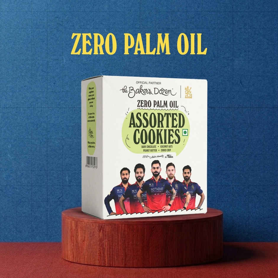 The Baker's Dozen Assorted Cookies | Dark Chocolate, Coconut Oats & Peanut Butter Cookies