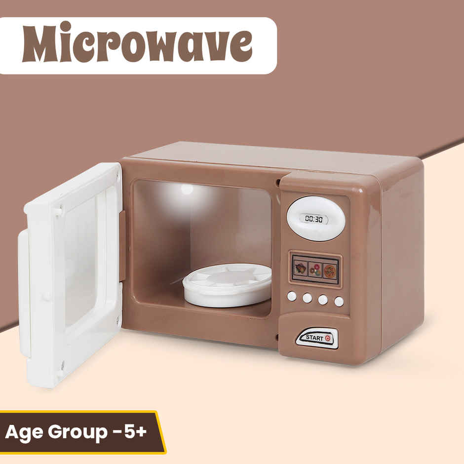 Anz Toy Brown Microwave Oven Ph 9411