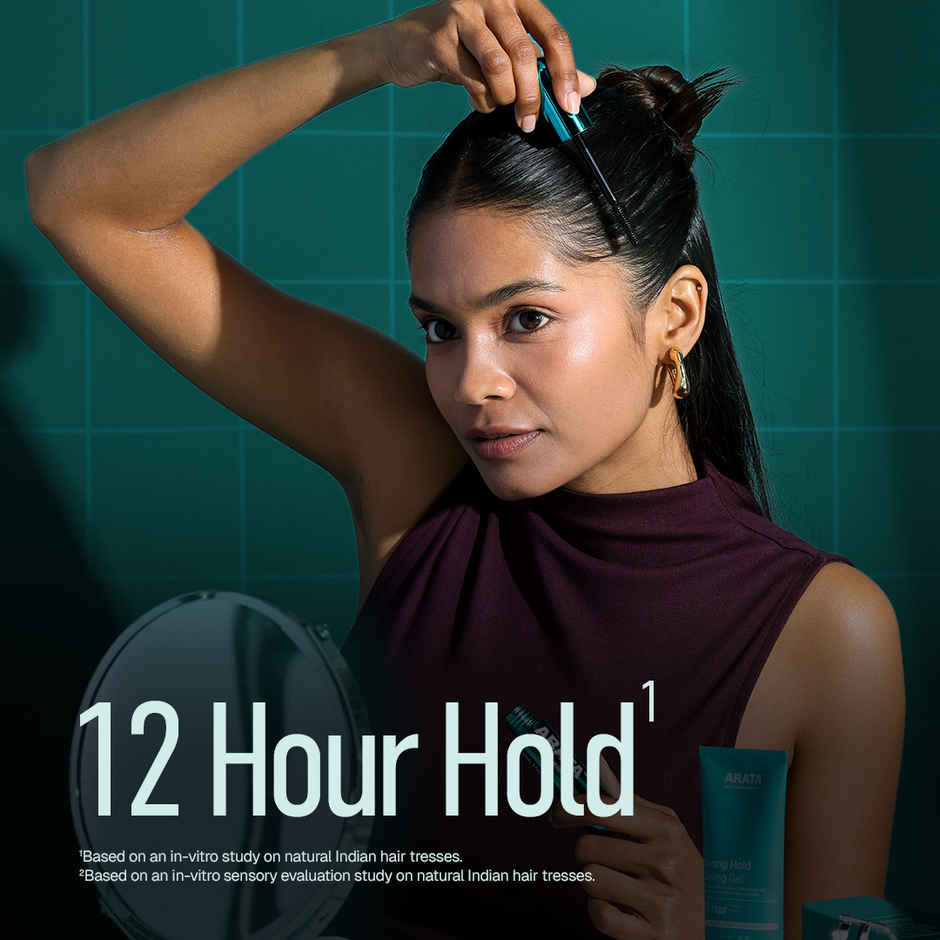 Arata Sleek Hair Styling Stick with Hyaluronic Acid for Frizz & Flyaways