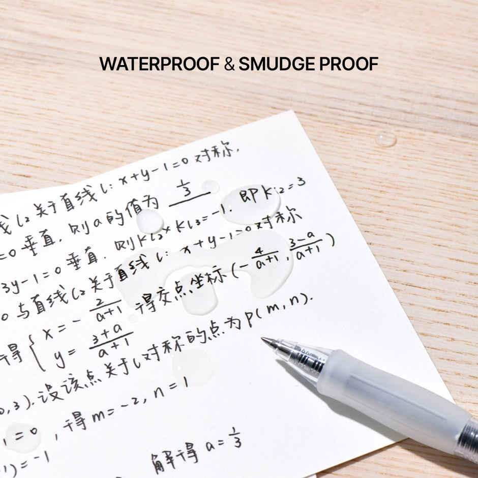 Kaco Keybo Transparent Gel Pen | Blue