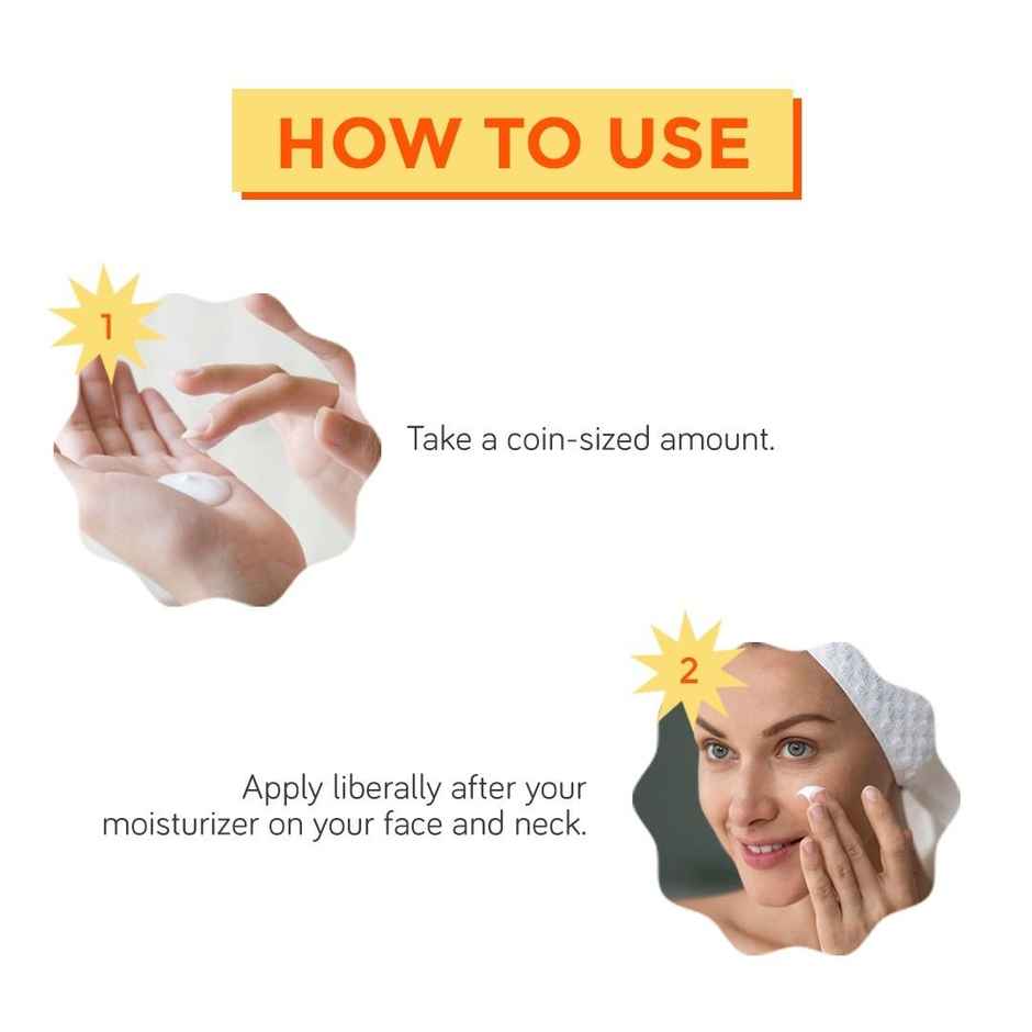 Moody Vitamin C Hydrating Fluid Sunscreen SPF 50 Pa +++ Mandarin Orange & Vitamin E (50 Ml)