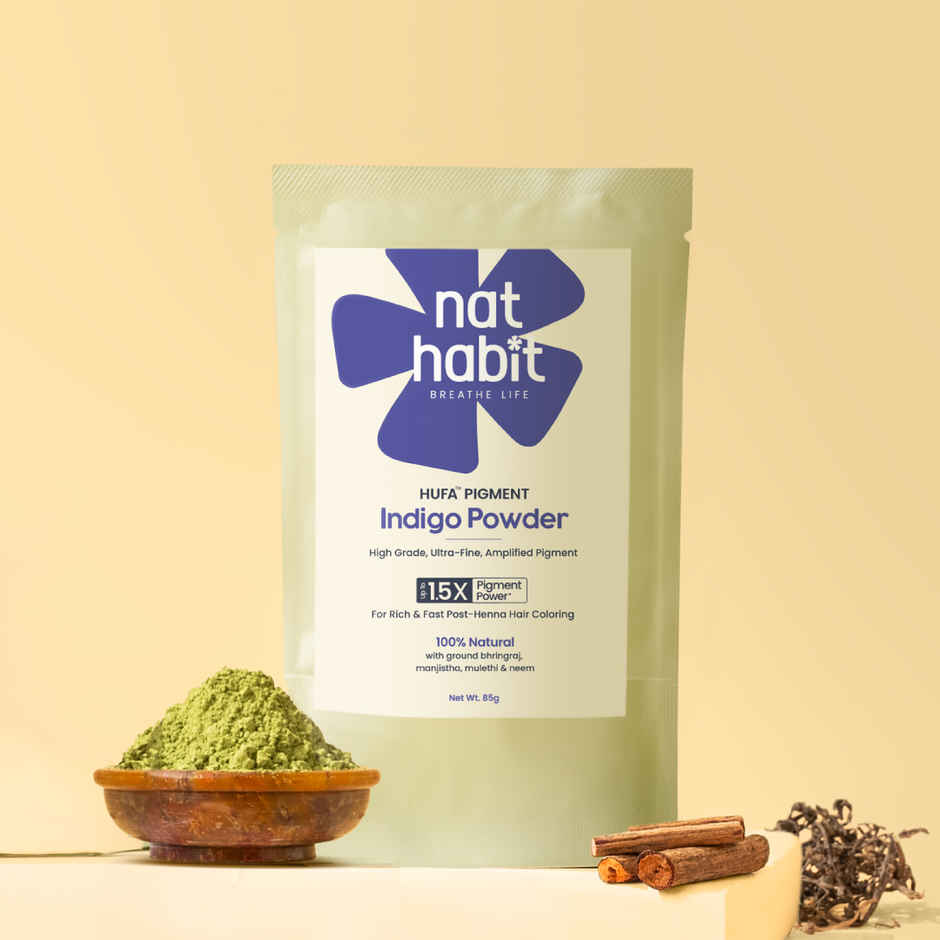Nat Habit Natural Indigo Powder - Black