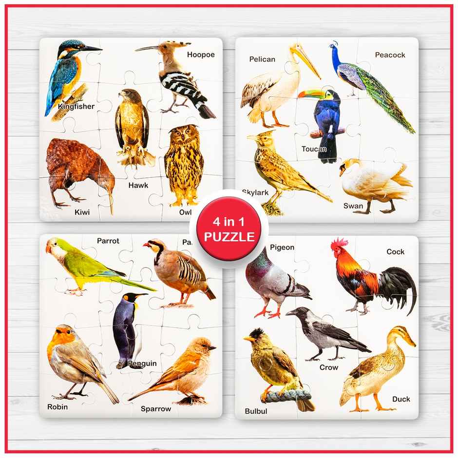 Ratna's Edu.Jigsaw Bird | Assorted