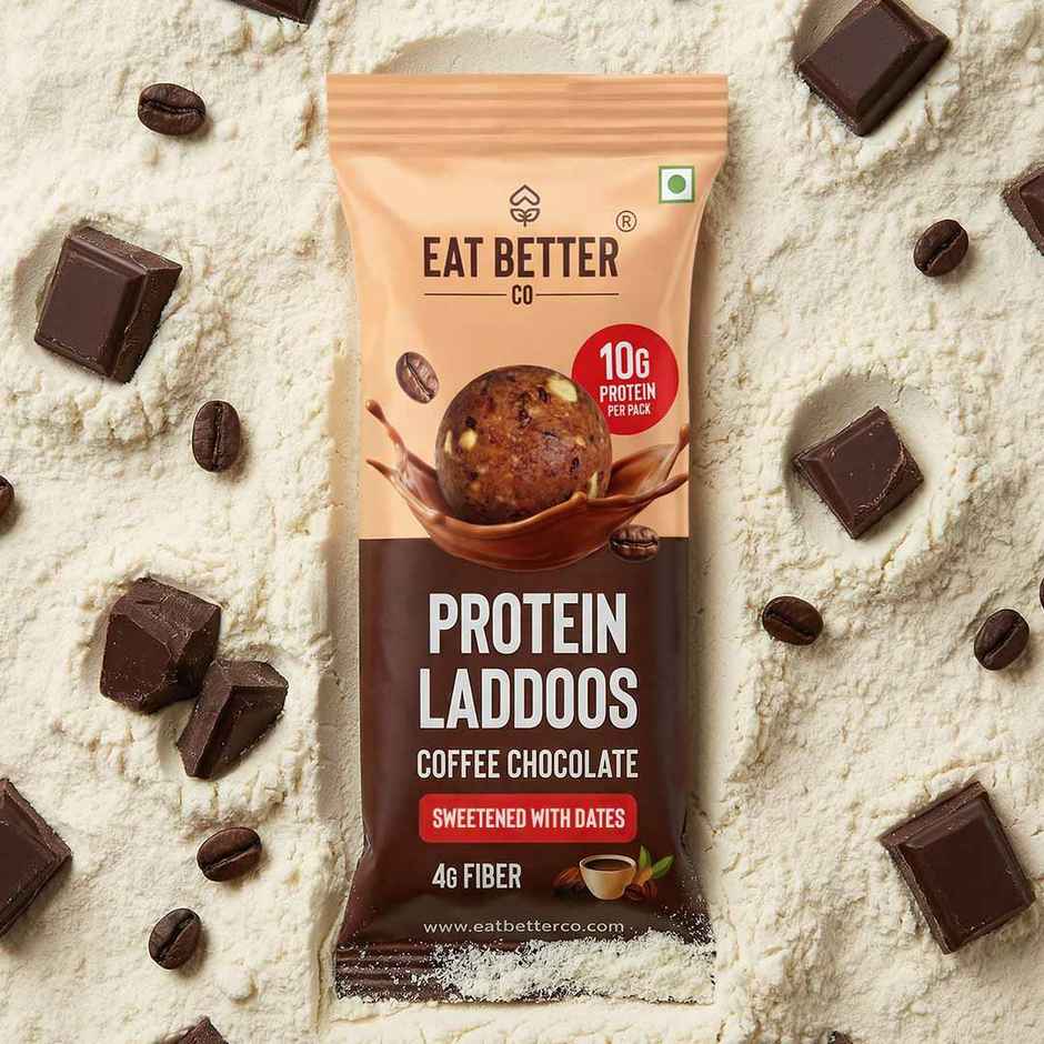 Protein Laddu Coffee Chocolate | 10g Protein