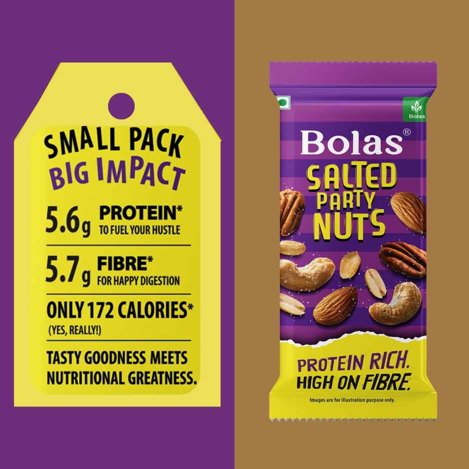 Bolas Salted Party Nut Mix | Roasted Party Mix