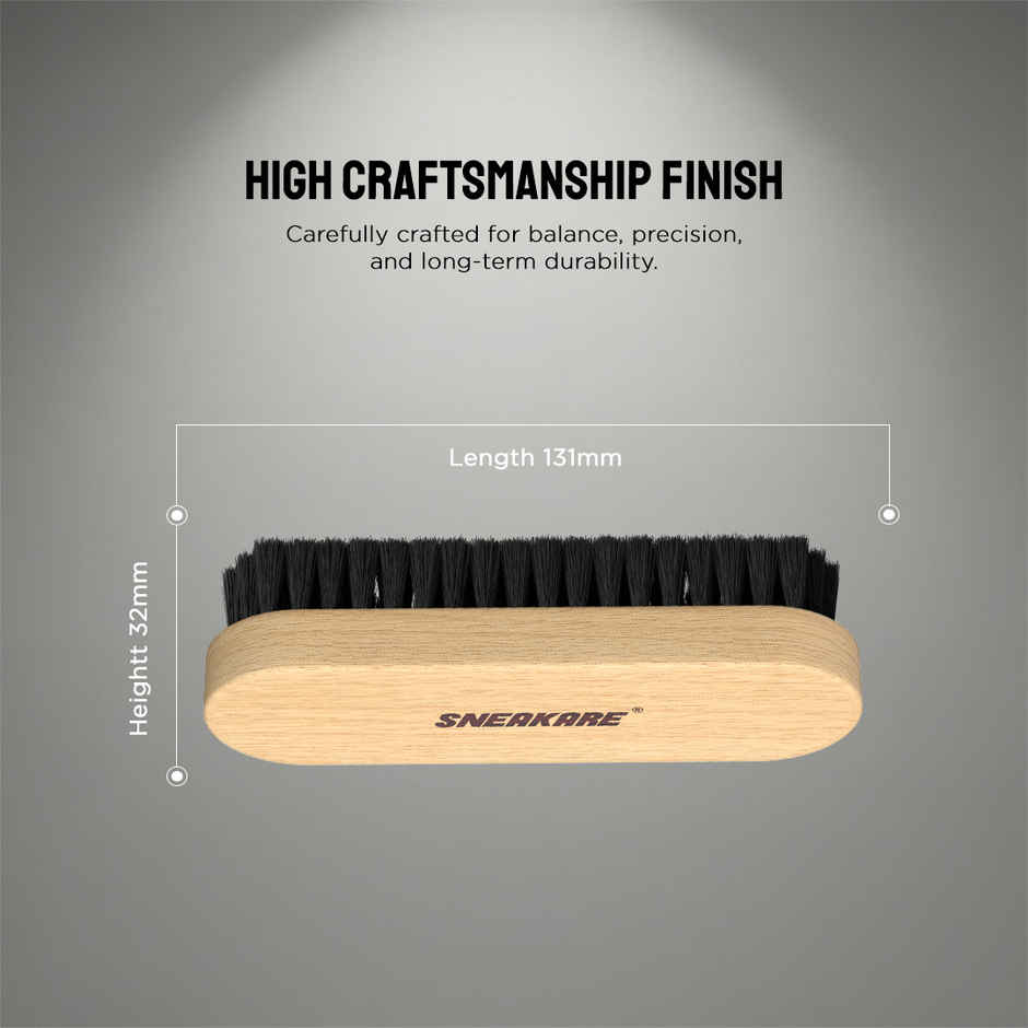 Sneakare Leather Shoe Polish and Care Brush