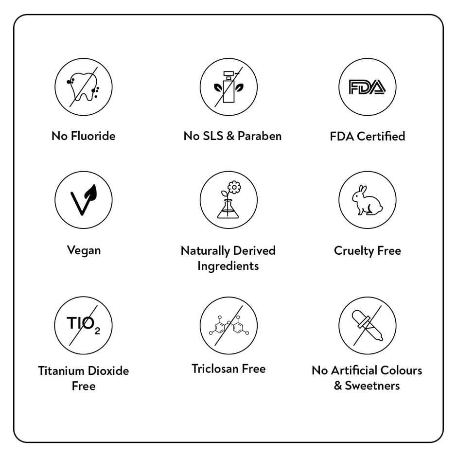 Habbits Natural Charcoal Teeth Whitening Powder