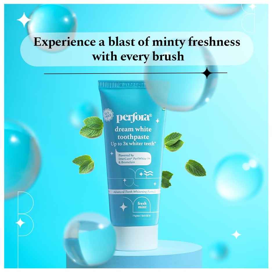 Perfora Dream White Teeth Whitening Toothpaste
