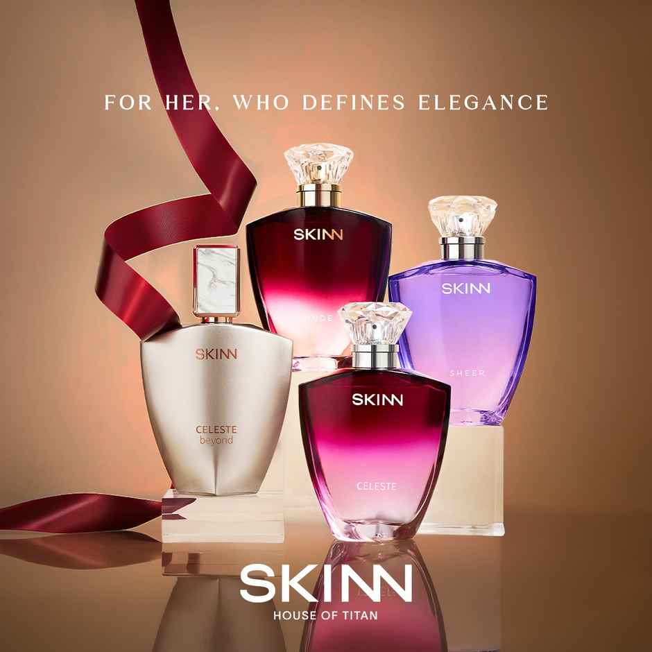 Skinn By Titan Celeste Perfume For Women Eau De Parfum | Premium Fragrance