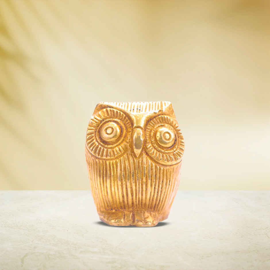 Owl Brass | Of Laxmi Ji | Devnidhi