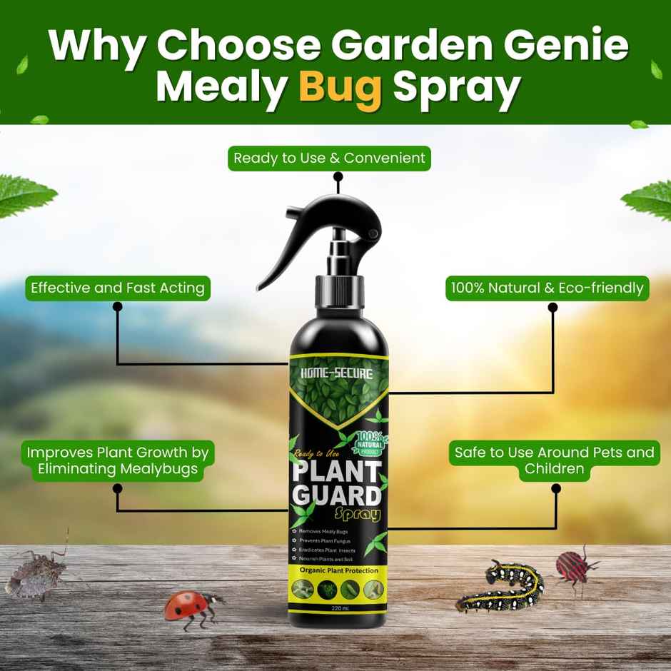 Home-Secure Plant Guard Insect Repellent Spray