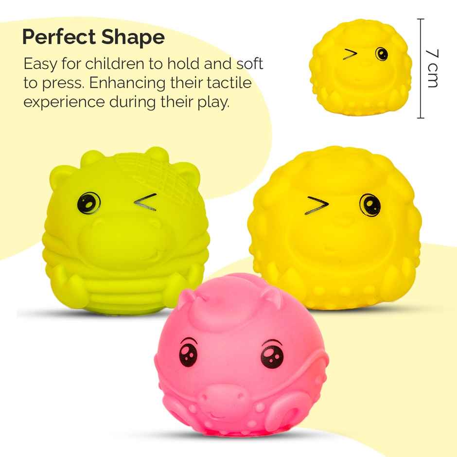 Ratna's Squeezy Sweet Animals 3 Pcs | Assorted