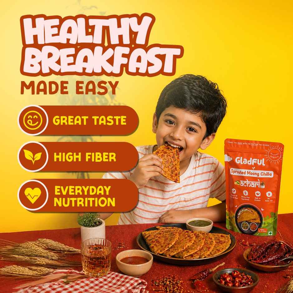Gladful Achari Instant Chilla