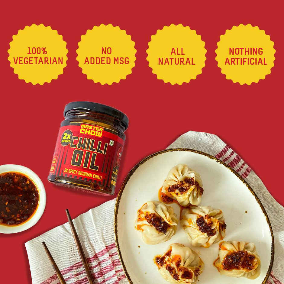 MasterChow 2x Spicy Sichuan Chilli Oil