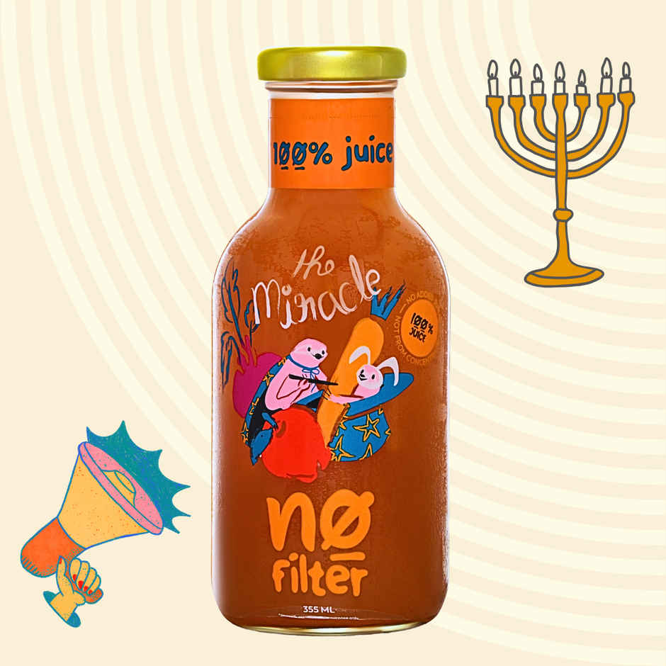 No filter Real Apple-Beetroot-Carrot Juice