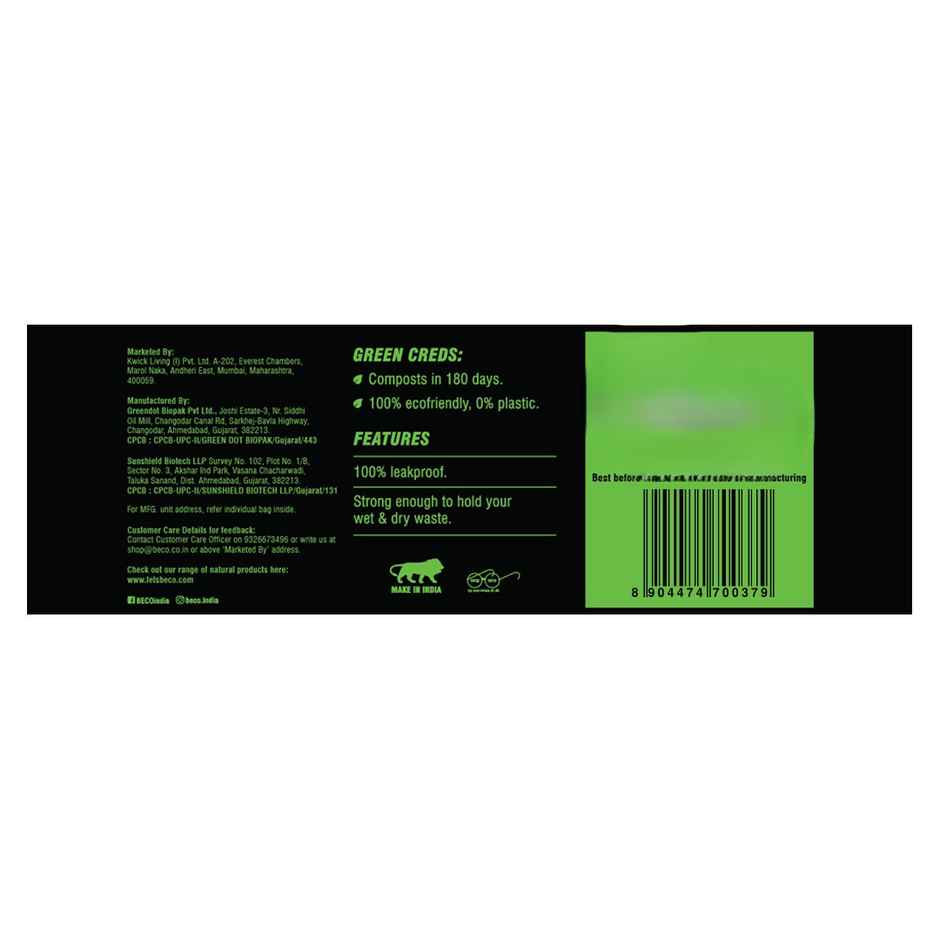 Beco Compostable Garbage Bags