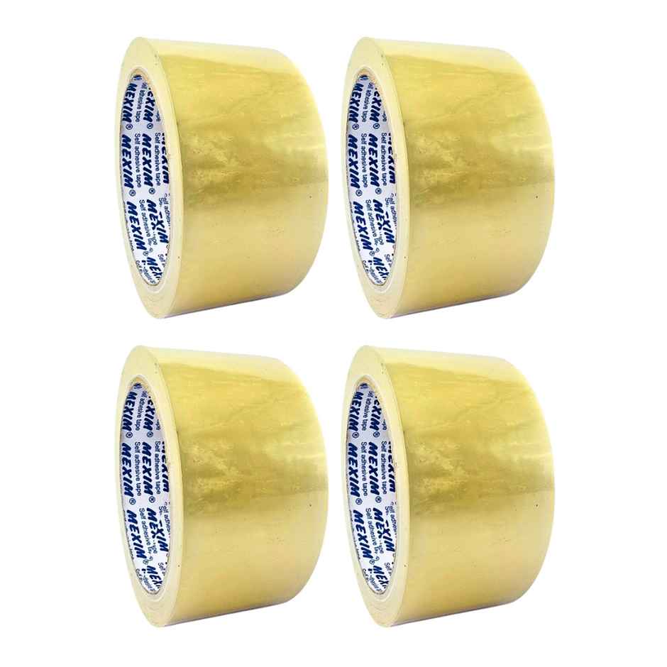 White Bopp Packaging Tapes - 48 mm x 50 m x 50 micron | Pack of 4