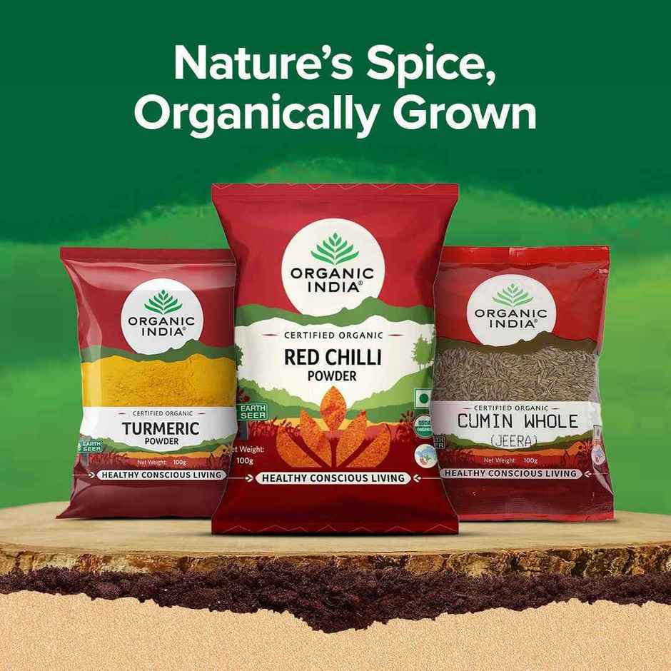 A Tata Product | Organic India Turmeric Powder | Certified Organic