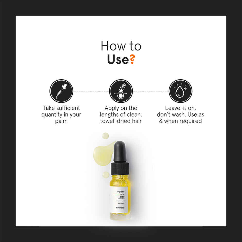 Minimalist Anti-Frizz SPF 30 Mini Hair Serum