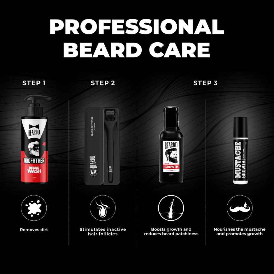 Beardo Men Godfather Beard Wash