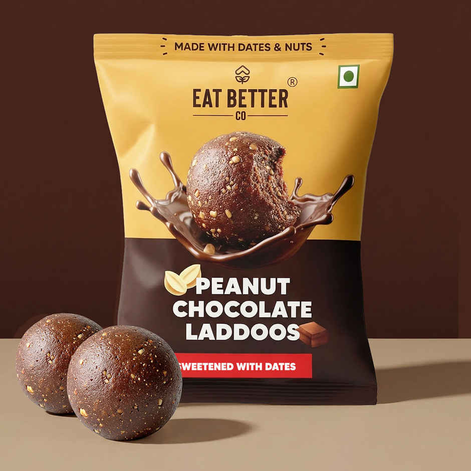 Eat Better Co Peanut Chocolate Sugar-Free Laddu