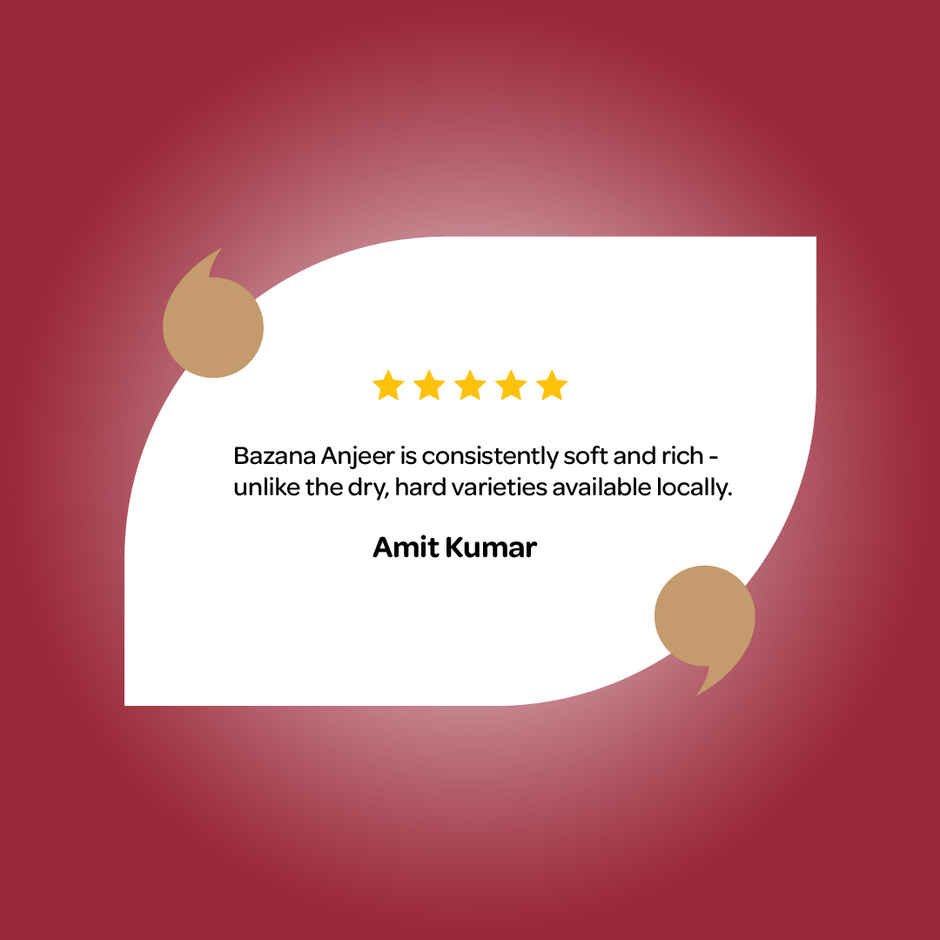 Bazana Handpicked Afghan Anjeer | Premium Dry Figs